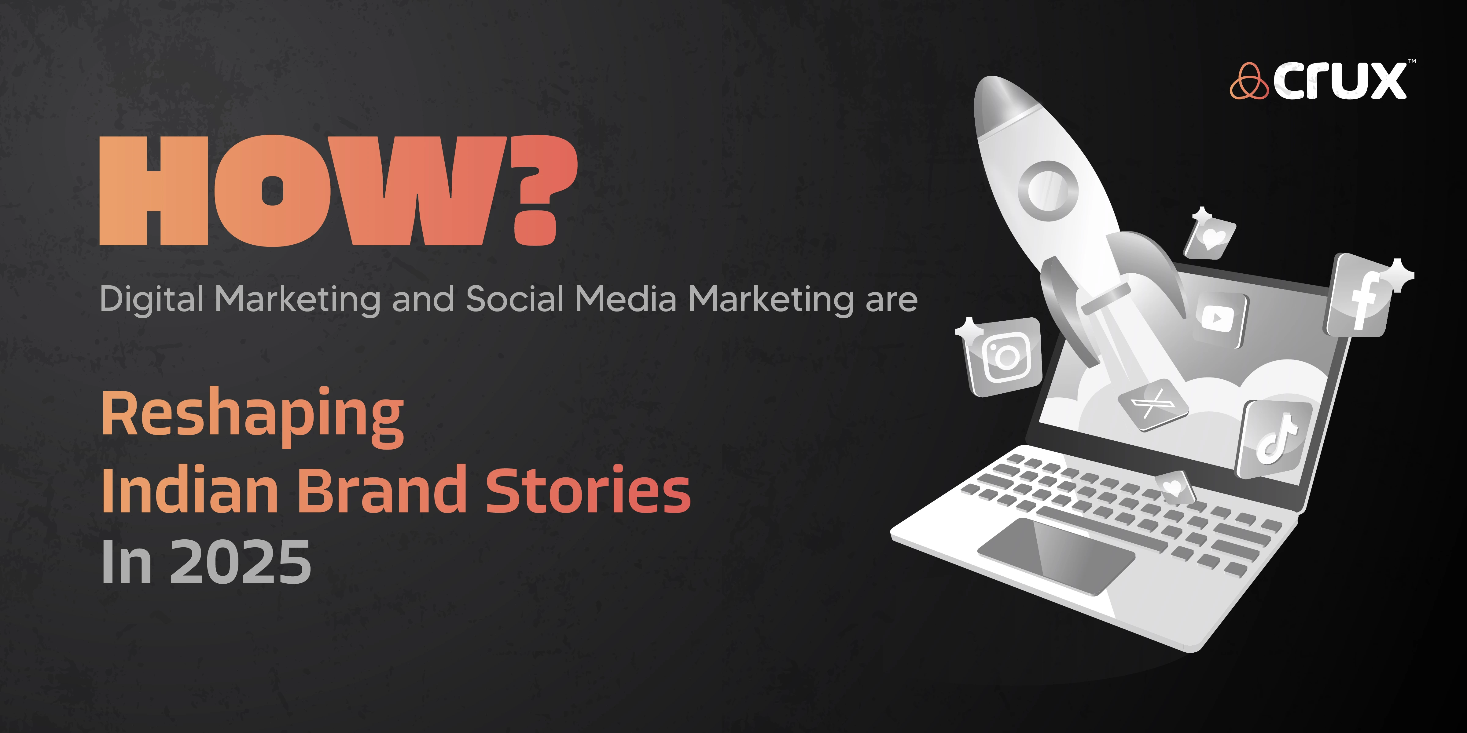 How Digital Marketing and Social Media Marketing Are Reshaping Indian Brand Stories in 2025?
